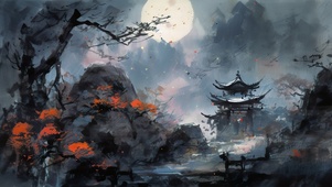古风月色