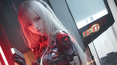 酷炫4K机甲女王