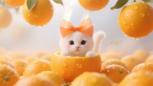 清新橘子猫