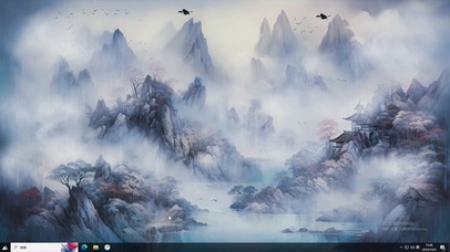 神秘古风风景-桌面主题