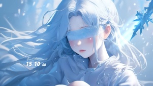 唯美蒙面美女