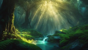 林间的治愈之光