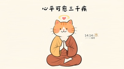 心平可愈三千疾