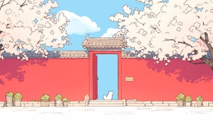门外(风景动态壁纸) - 动态壁纸下载 - 元气壁纸
