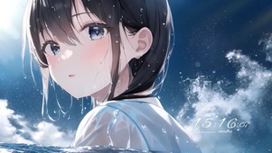 大眼可爱萌妹