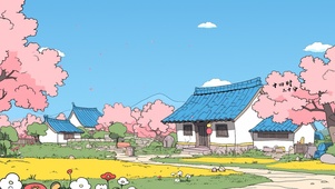樱花小镇