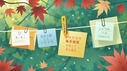 明媚生活每天微笑