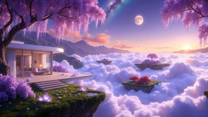 星月浮岛小屋