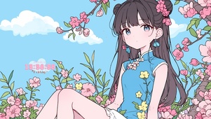 旗袍少女