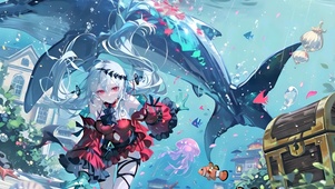 浊心斯卡蒂-海中少女