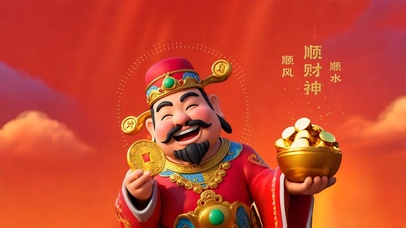 2025财神爷驾到~速来迎接！