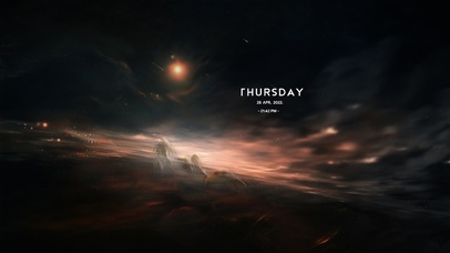 4K 唯美星空流星雨