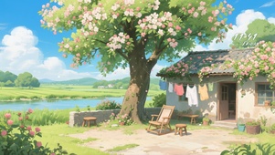 蔷薇花乡村