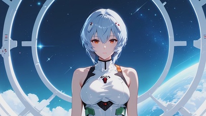 二次元可爱女孩