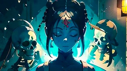 佛系少女4K壁纸