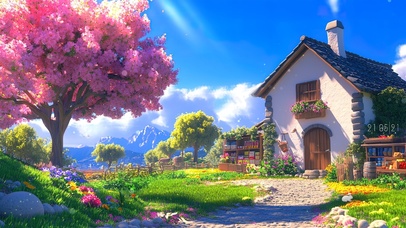 治愈唯美农村小屋