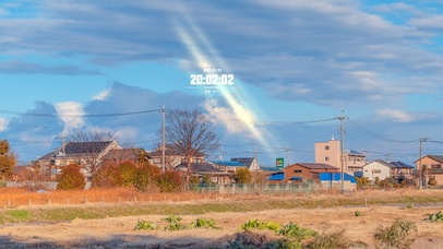 唯美治愈乡村房屋田野