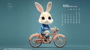 骑车小兔子