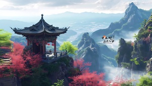 唯美的仙境