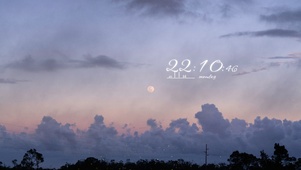 夕阳云景