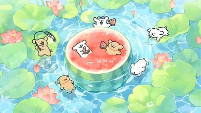 悠悠荷塘夏日