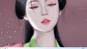 回眸一笑不生花