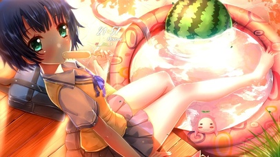 夏日清新JK少女