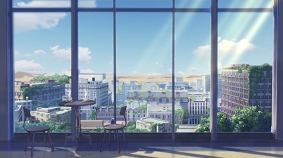 4k高清阳光落地窗