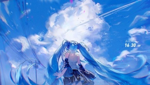 双马尾少女