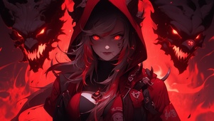 地狱恶魔女孩