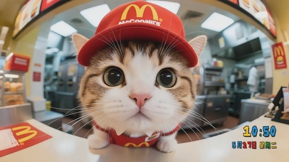 可爱麦当小喵为您服务