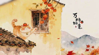 治愈猫猫（万柿如意）