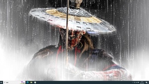 雨中战斗