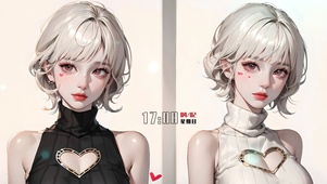 可爱双生姐妹