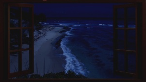 窗外的海浪