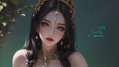 4K唯美古风公主女神