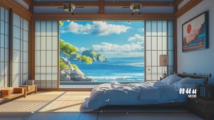 窗外海景