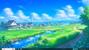 夏风吹遍小镇