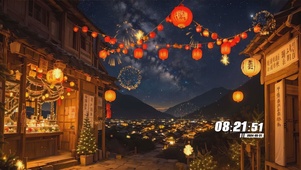 家家户户灯火