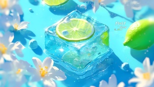 清新 柠檬