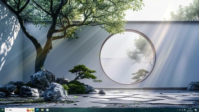 国风文艺庭院主题