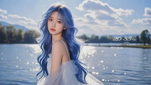 清纯可爱的美女