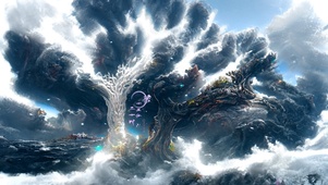 梦幻云端树海