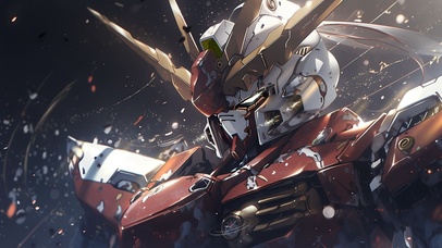 4K 战损高达-带真实时间隐藏