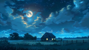 夜空空灵小屋