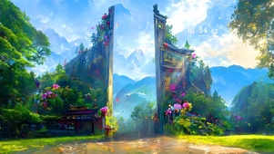 天山石门