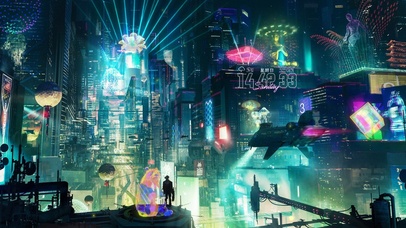 赛博朋克科技城