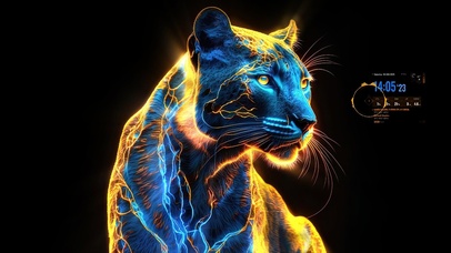 暗黑系列—金丝猎豹