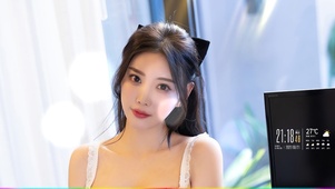 4K清纯性感女神一带音乐，特效