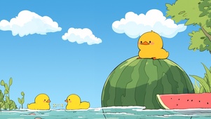夏日清凉鸭